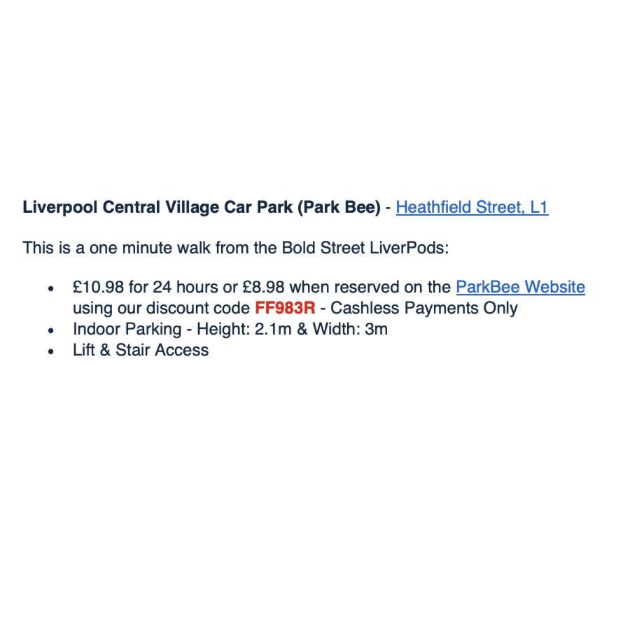 The Bold St Liverpods By Serviced Living ลิเวอร์พูล ภายนอก รูปภาพ