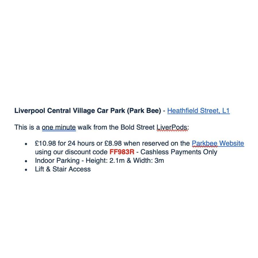 The Bold St Liverpods By Serviced Living ลิเวอร์พูล ภายนอก รูปภาพ